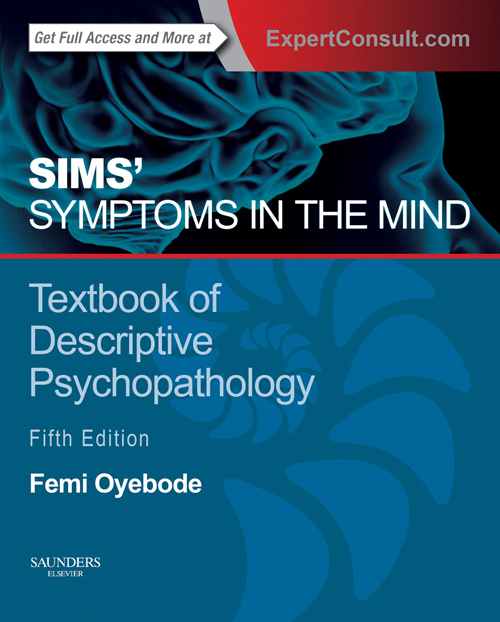 sims symptoms in the Mind Textbook of Descriptive Psychology